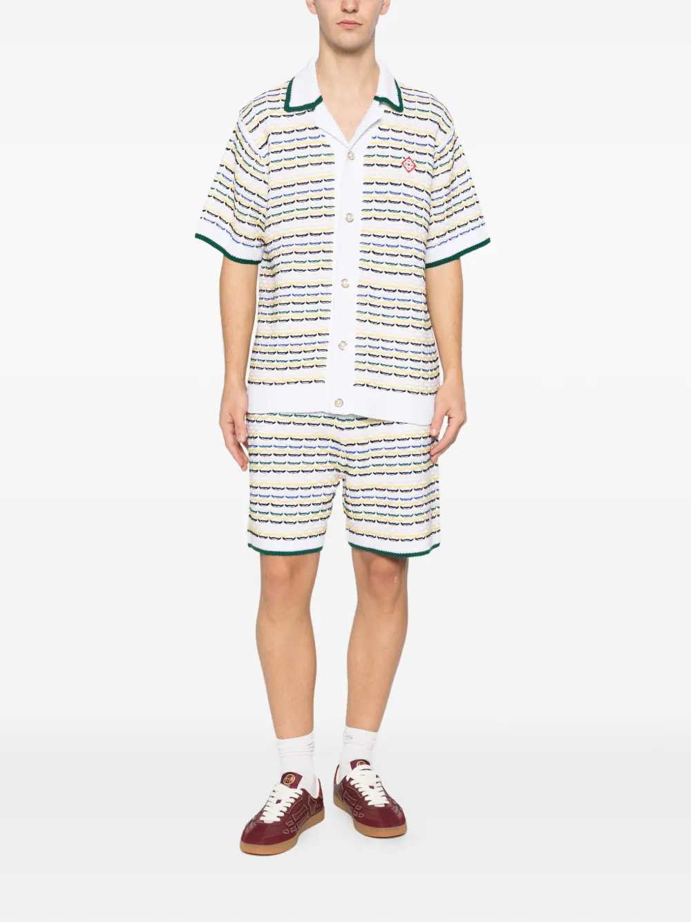 Casablanca Men Striped Shirt CASABLANCA