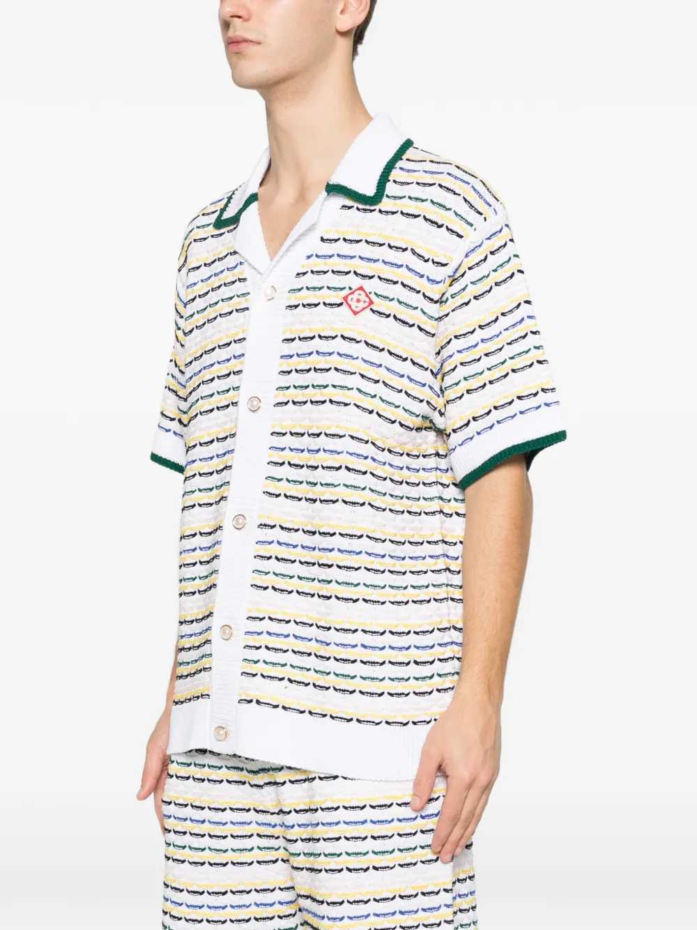 Casablanca Men Striped Shirt CASABLANCA