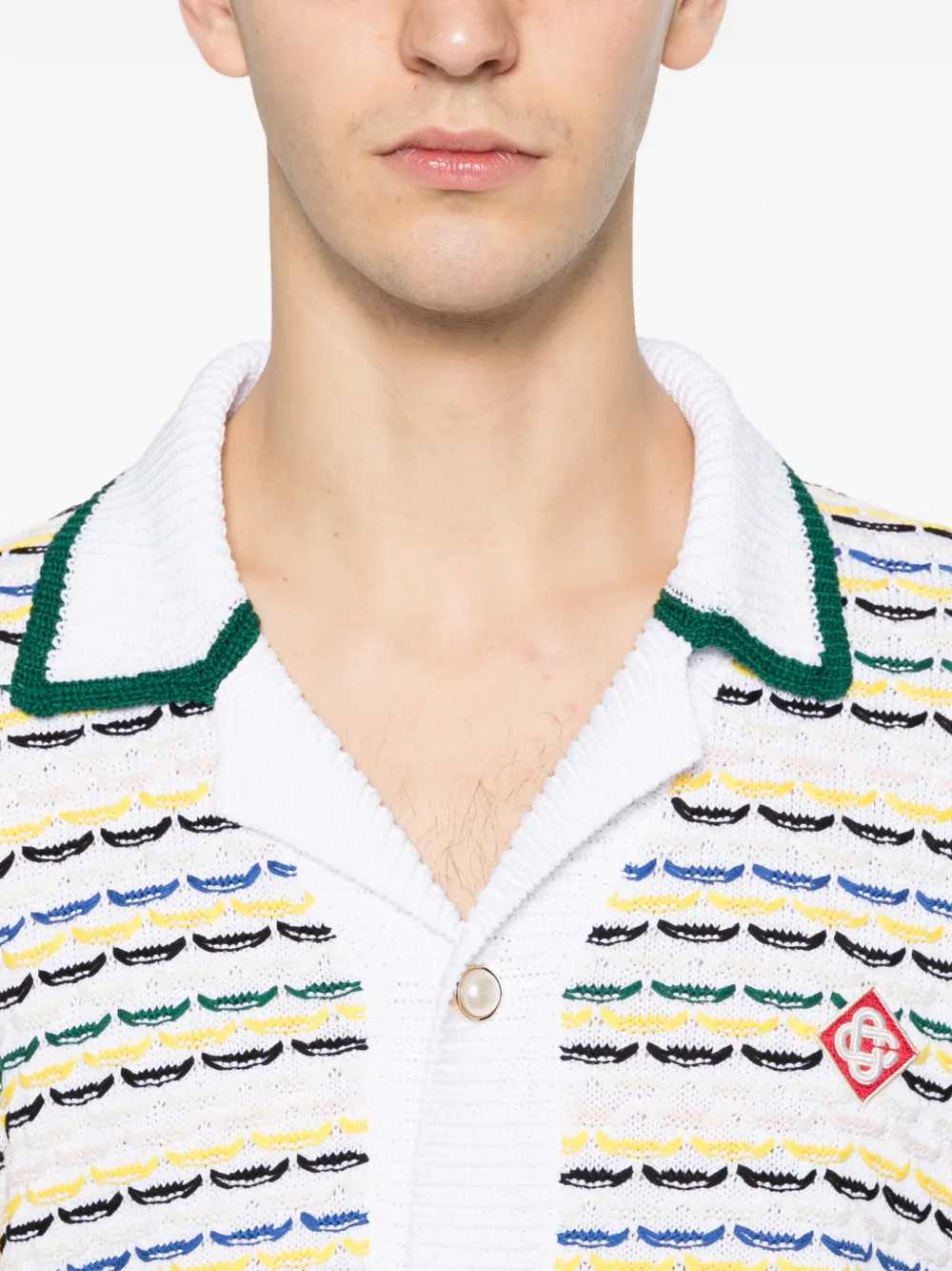 Casablanca Men Striped Shirt CASABLANCA