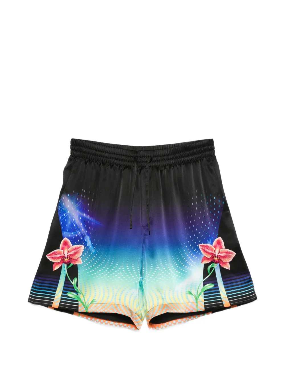 Casablanca Men Floral Drawstring Shorts CASABLANCA