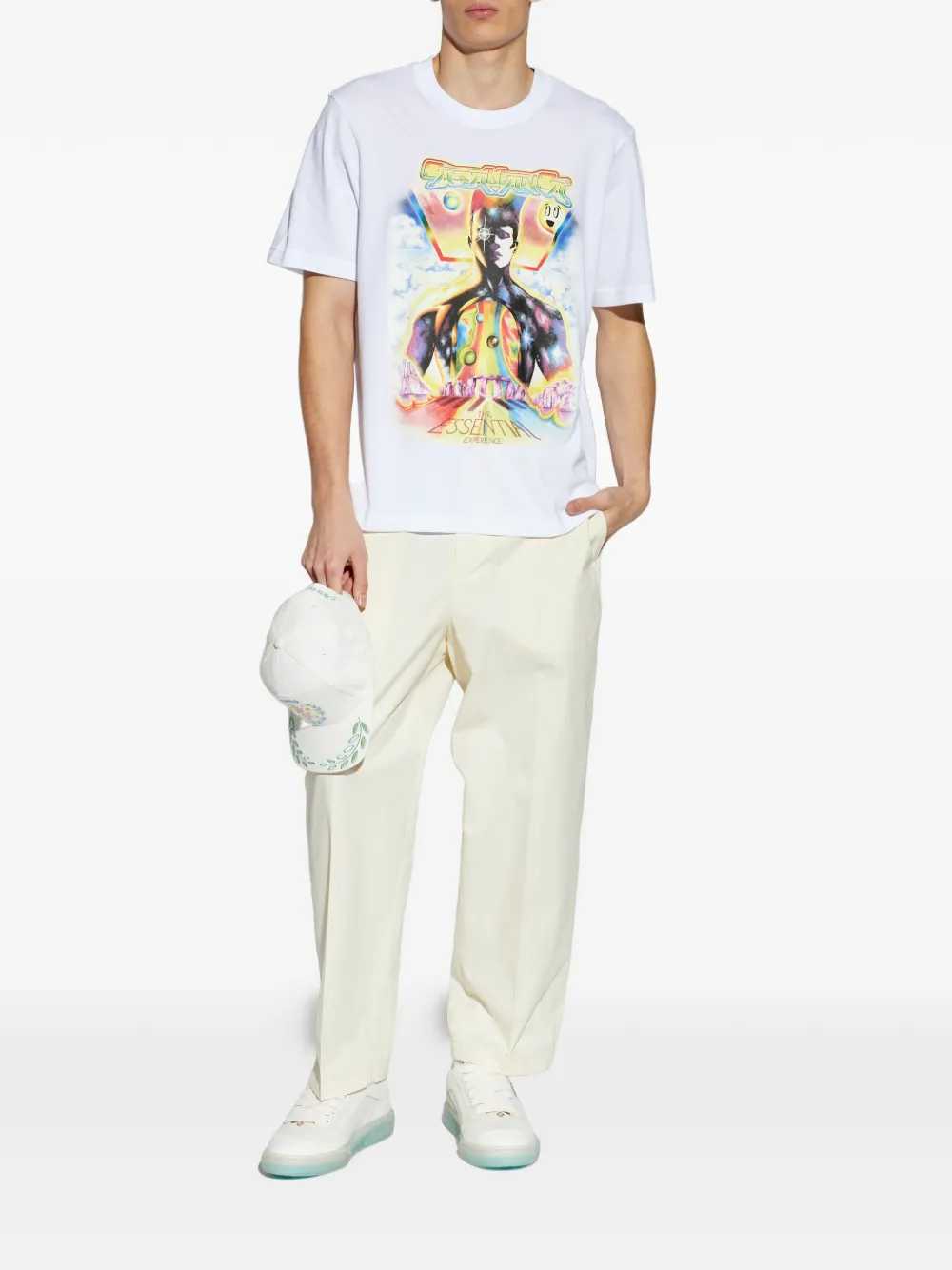 Casablanca Men Printed T-Shirt CASABLANCA