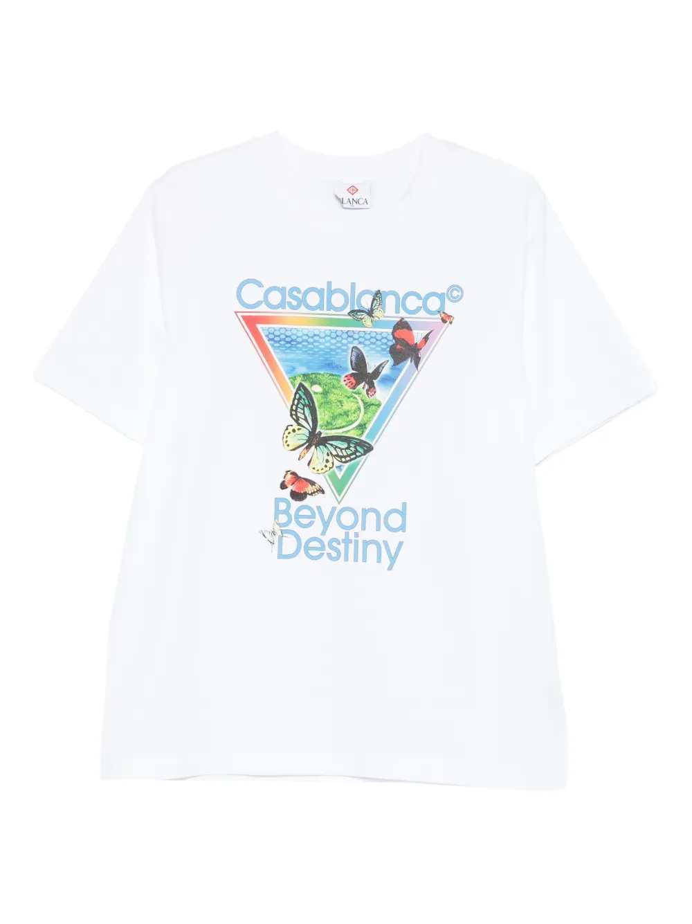 Casablanca Men Printed Jersey T-Shirt CASABLANCA