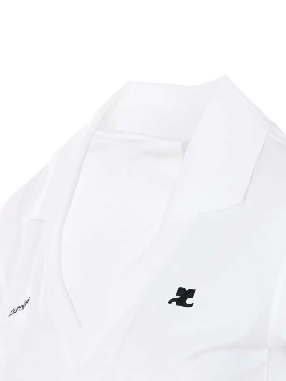 Courreges Women V-Neck T-Shirt COURREGES