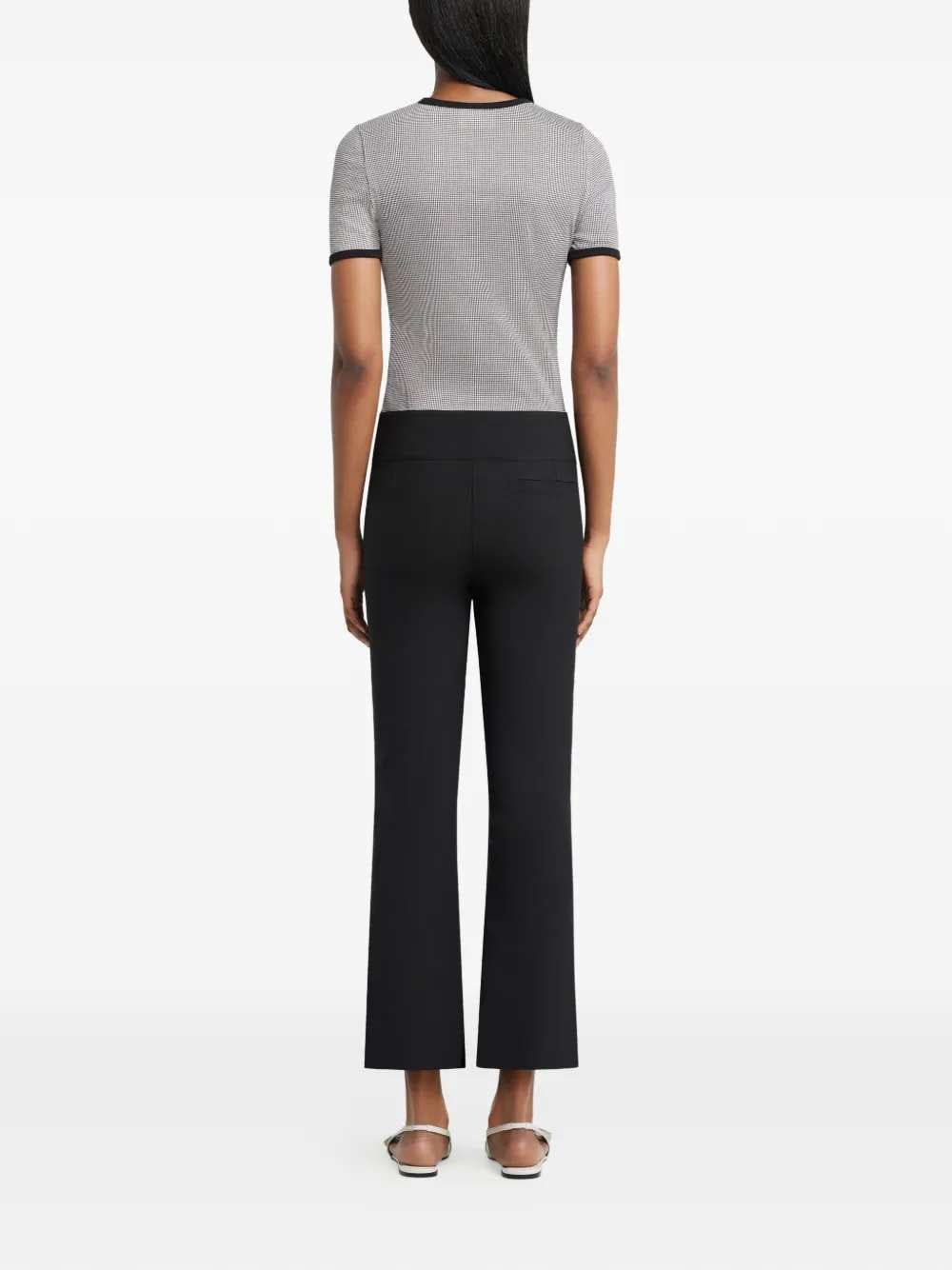 Courreges Women Houndstooth T-Shirt COURREGES