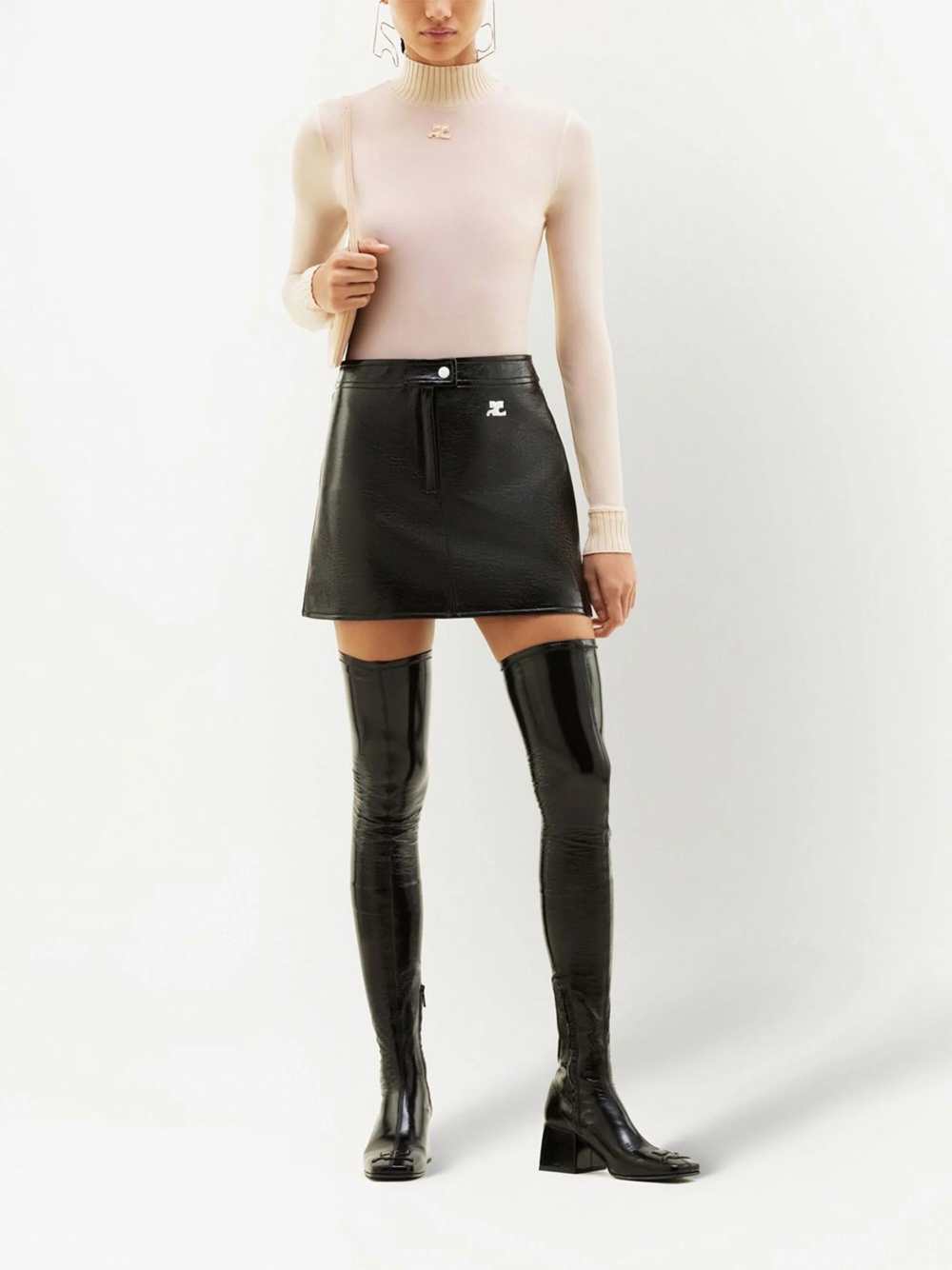 Courreges Women Flared Mini Skirt COURREGES