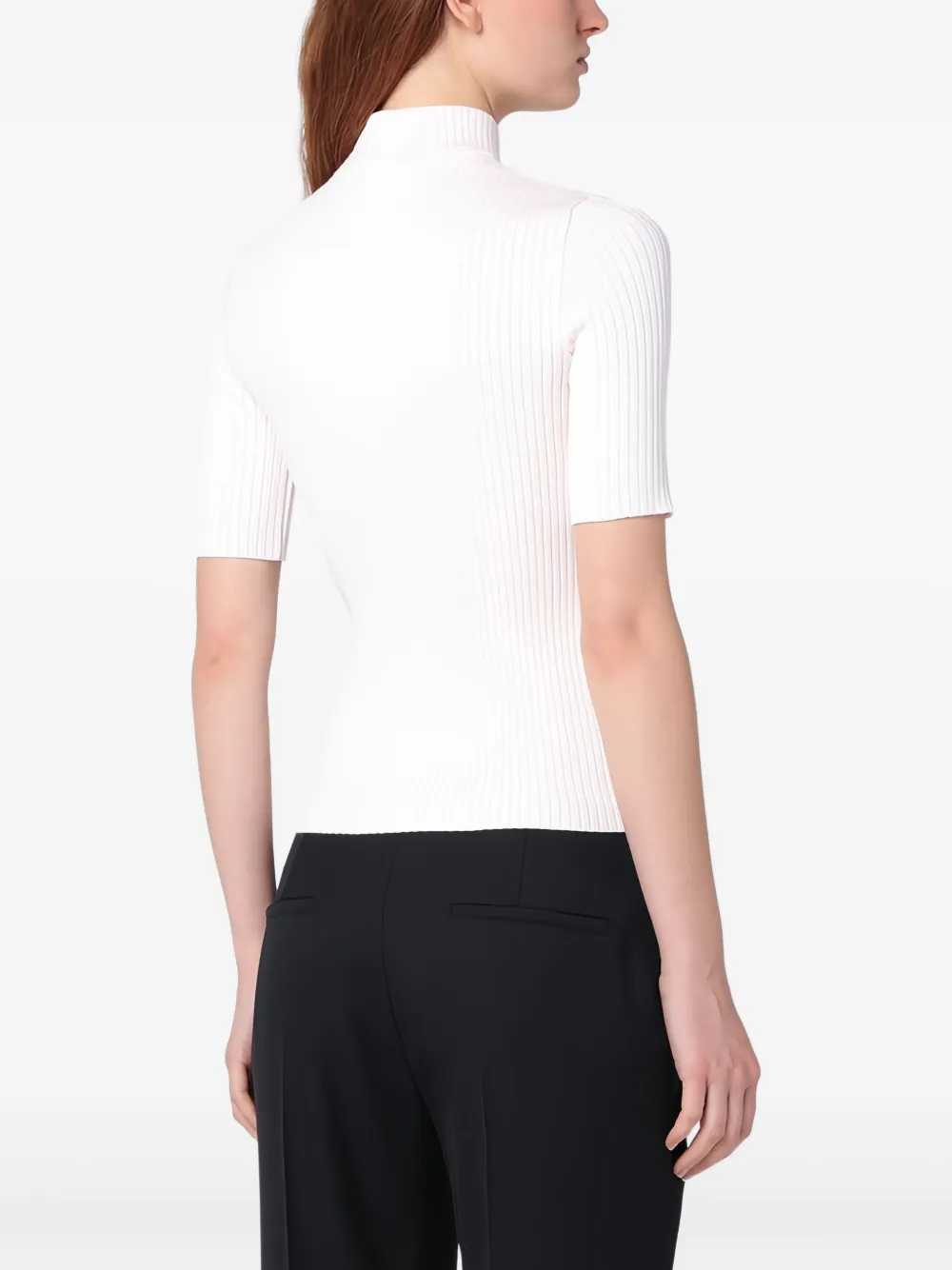 Courreges Women Reedition Ribbed Sweater COURREGES