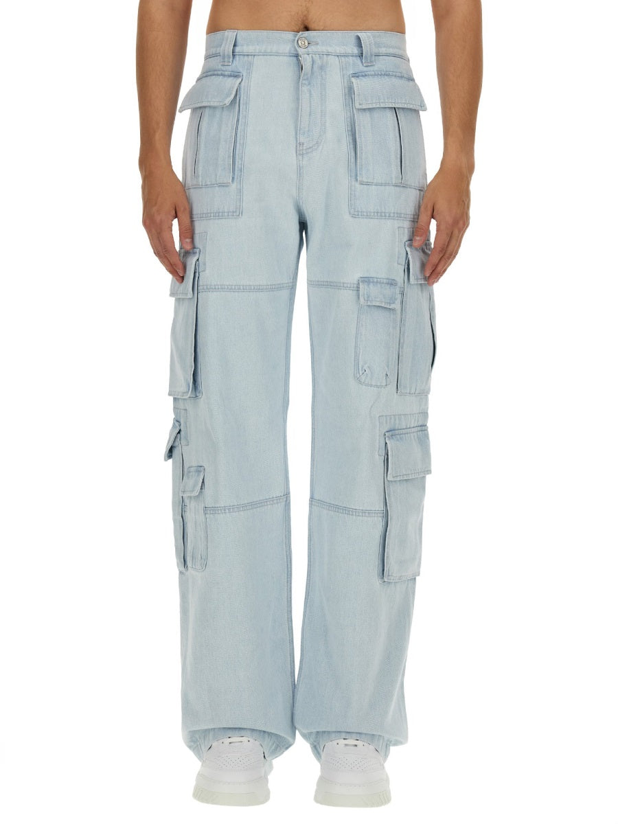 Versace Men Cargo Jeans VERSACE