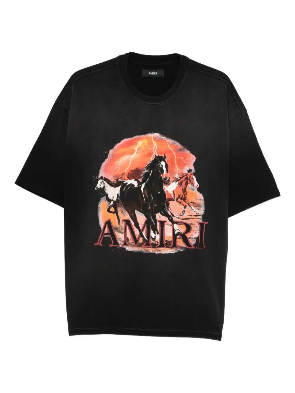 Amiri Men Plains Printed T-Shirt AMIRI