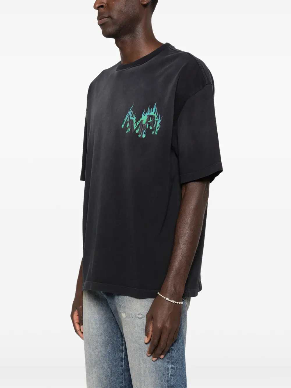 Amiri Men Crew-Neck, Short-Sleeved T-Shirt AMIRI