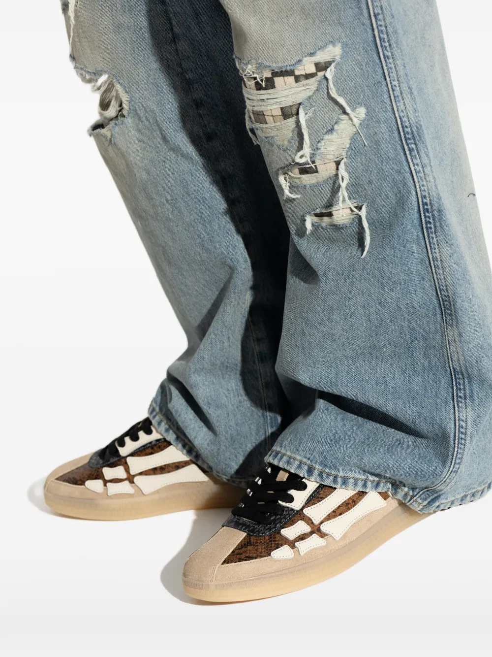 Amiri Men Sneakers With Bone Details AMIRI