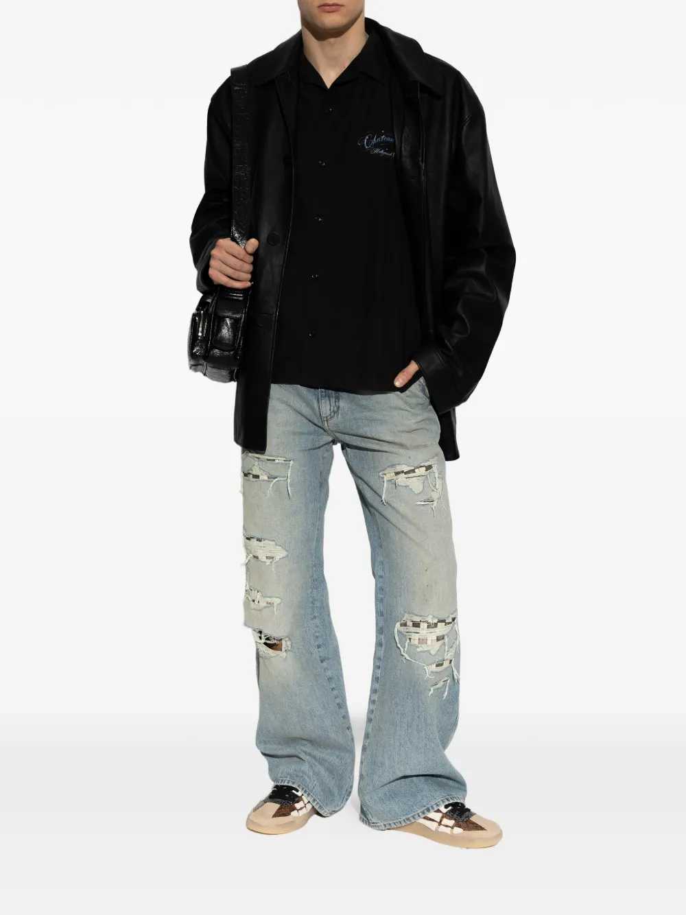 Amiri Men Sneakers With Bone Details AMIRI