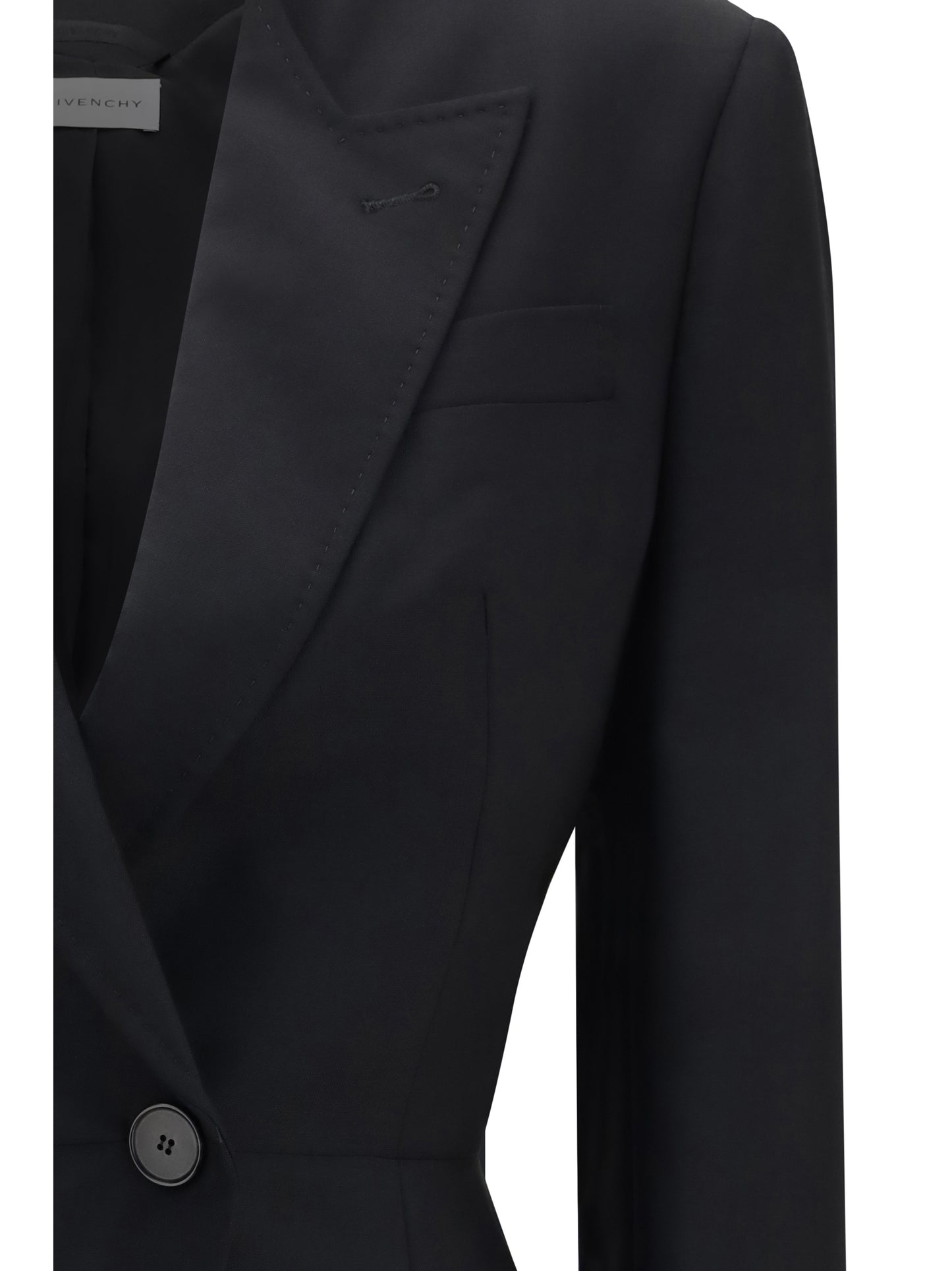 Givenchy Women Cut-Out Double-Breasted Blazer GIVENCHY