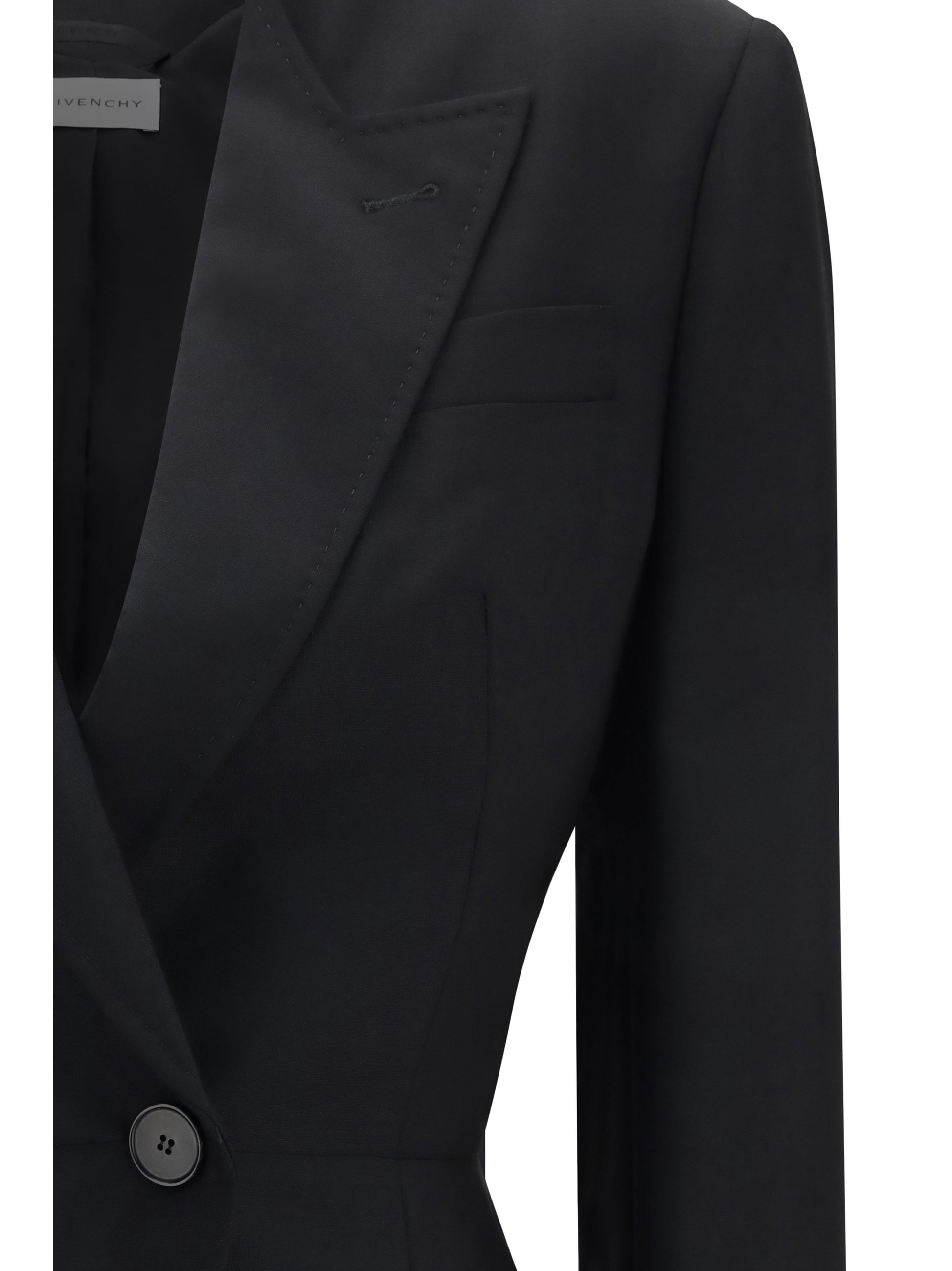 Givenchy Women Cut-Out Double-Breasted Blazer GIVENCHY