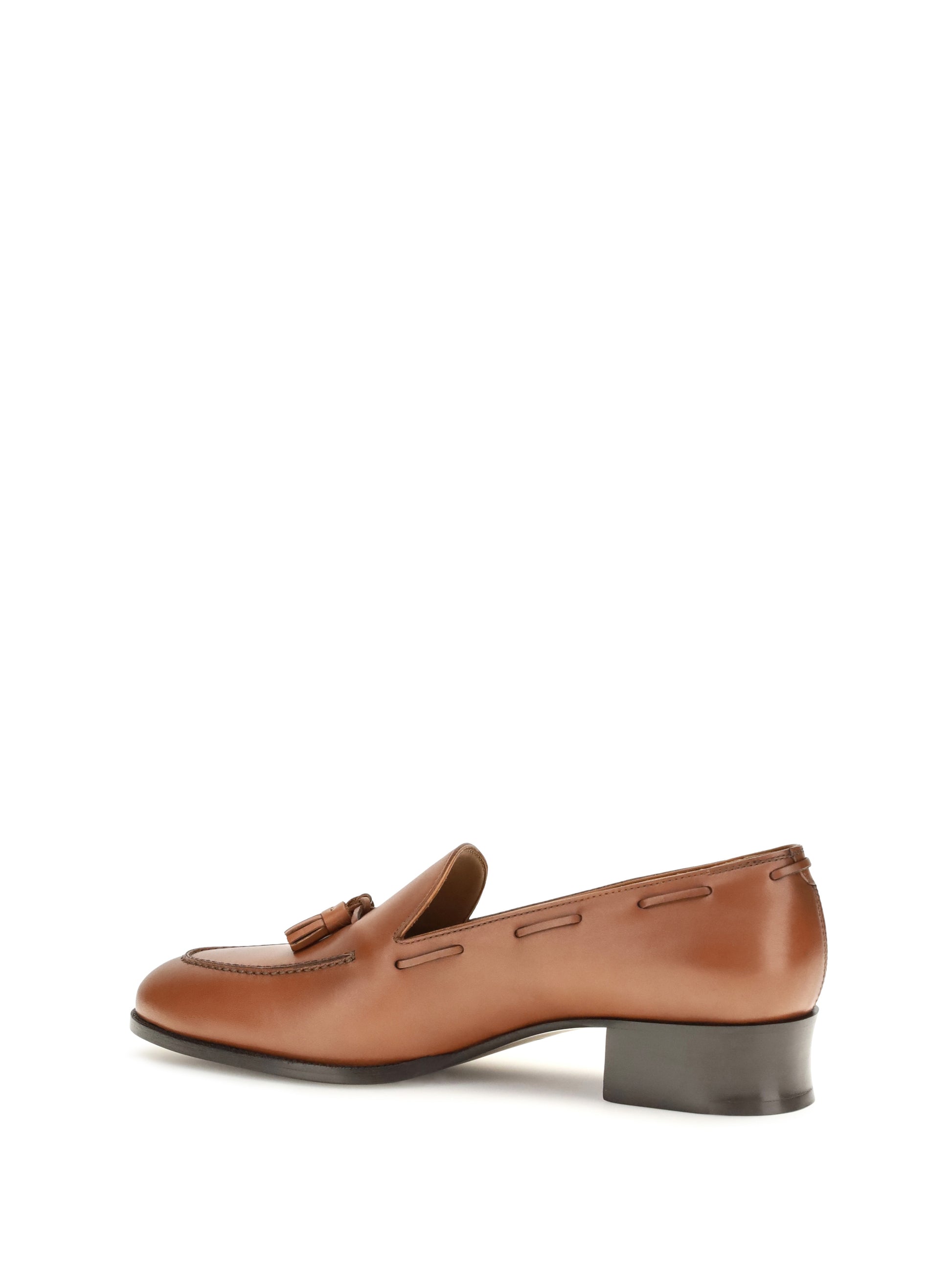Loro Piana Women Serge Tassel Calfskin Loafers LORO PIANA