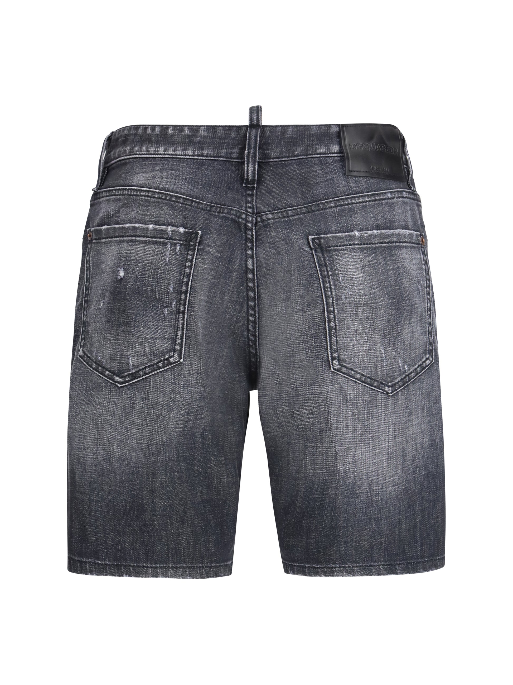 Dsquared2 Men Washed Marine Shorts DSQUARED2
