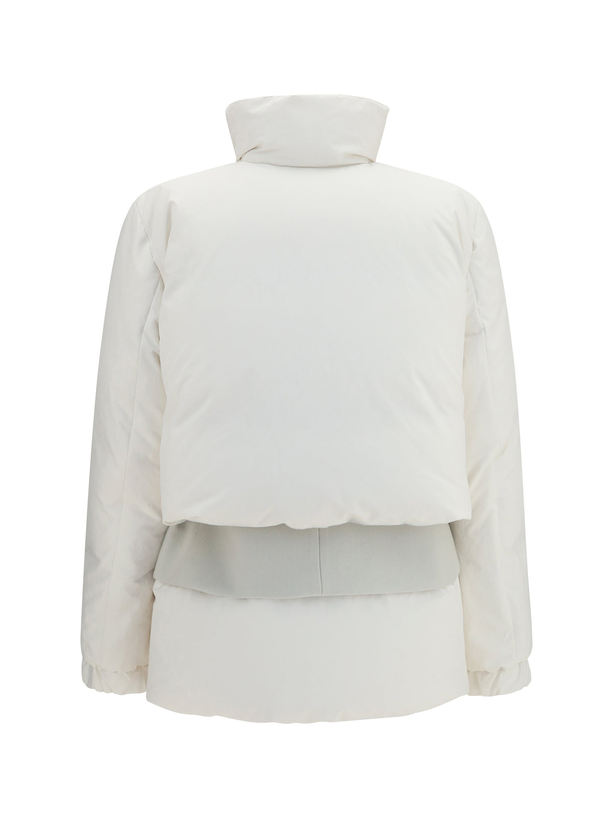 Sacai Women Double Padded Jacket With Zip Closure SACAI