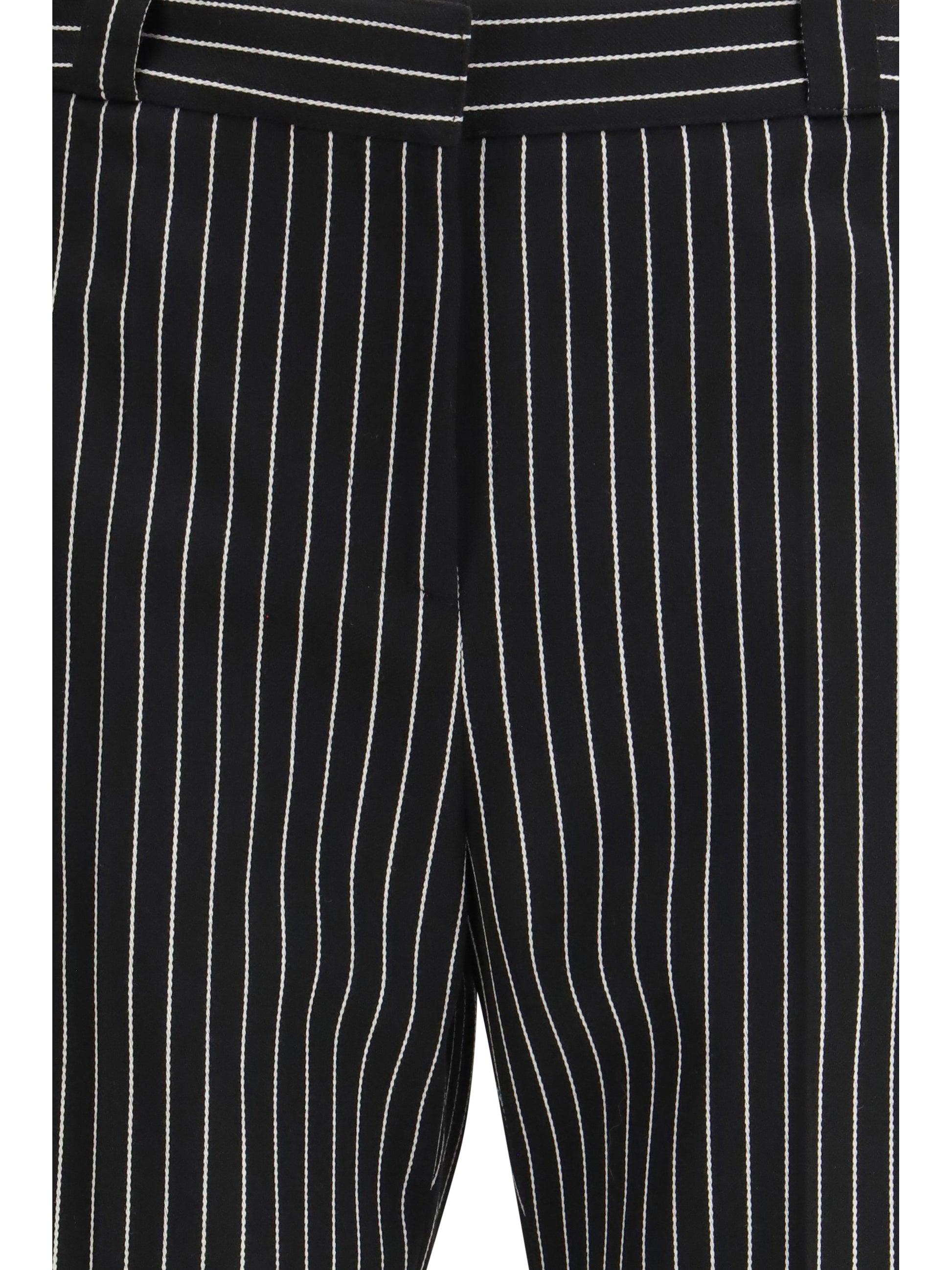 Tom Ford Women Striped Wool And Cotton Pant TOM FORD