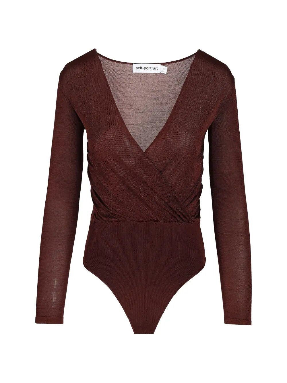 Self-Portrait Women Knitted Bodysuit SELF-PORTRAIT