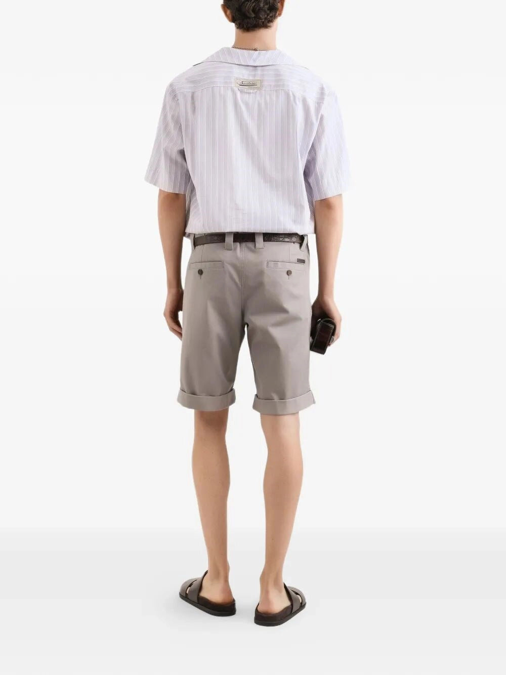 Dolce & Gabbana Men Three-Button Short Sleeved Shirt DOLCE & GABBANA