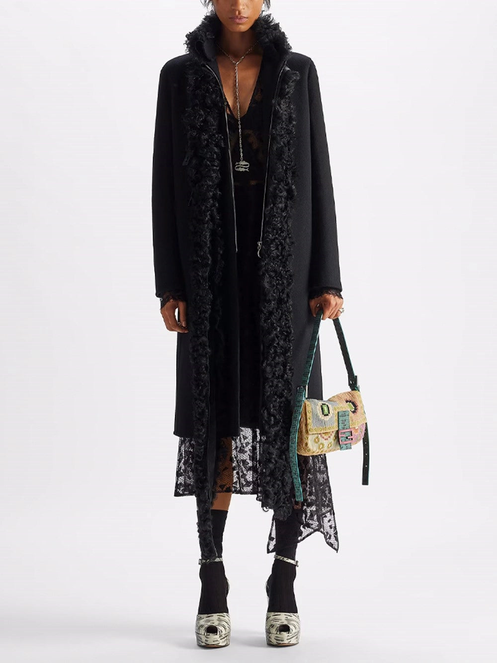 Fendi Women Coat Double Breasted FENDI