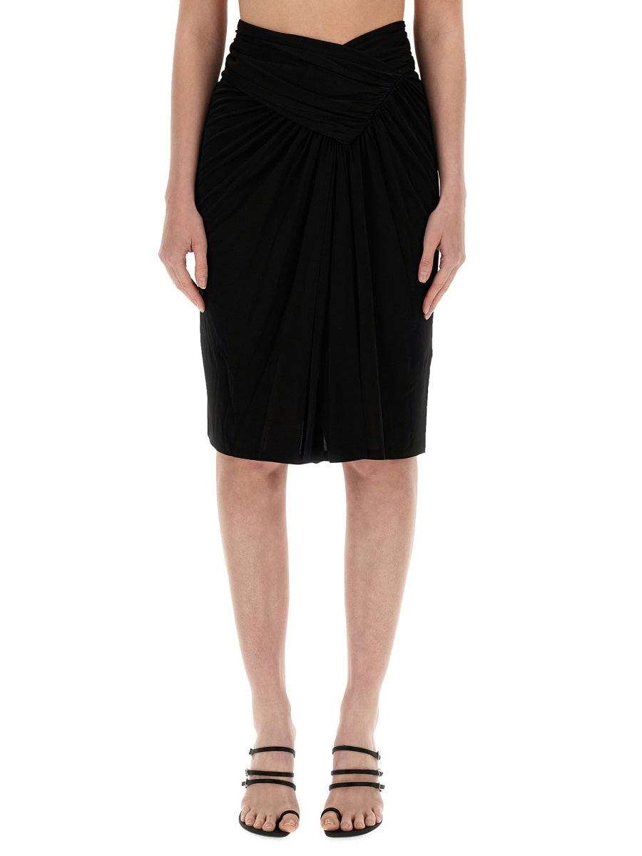 Saint Laurent Women Pencil Skirt. SAINT LAURENT