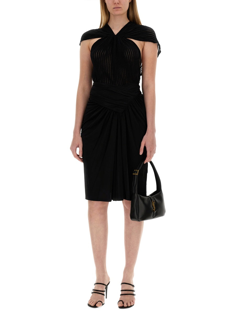 Saint Laurent Women Pencil Skirt. SAINT LAURENT