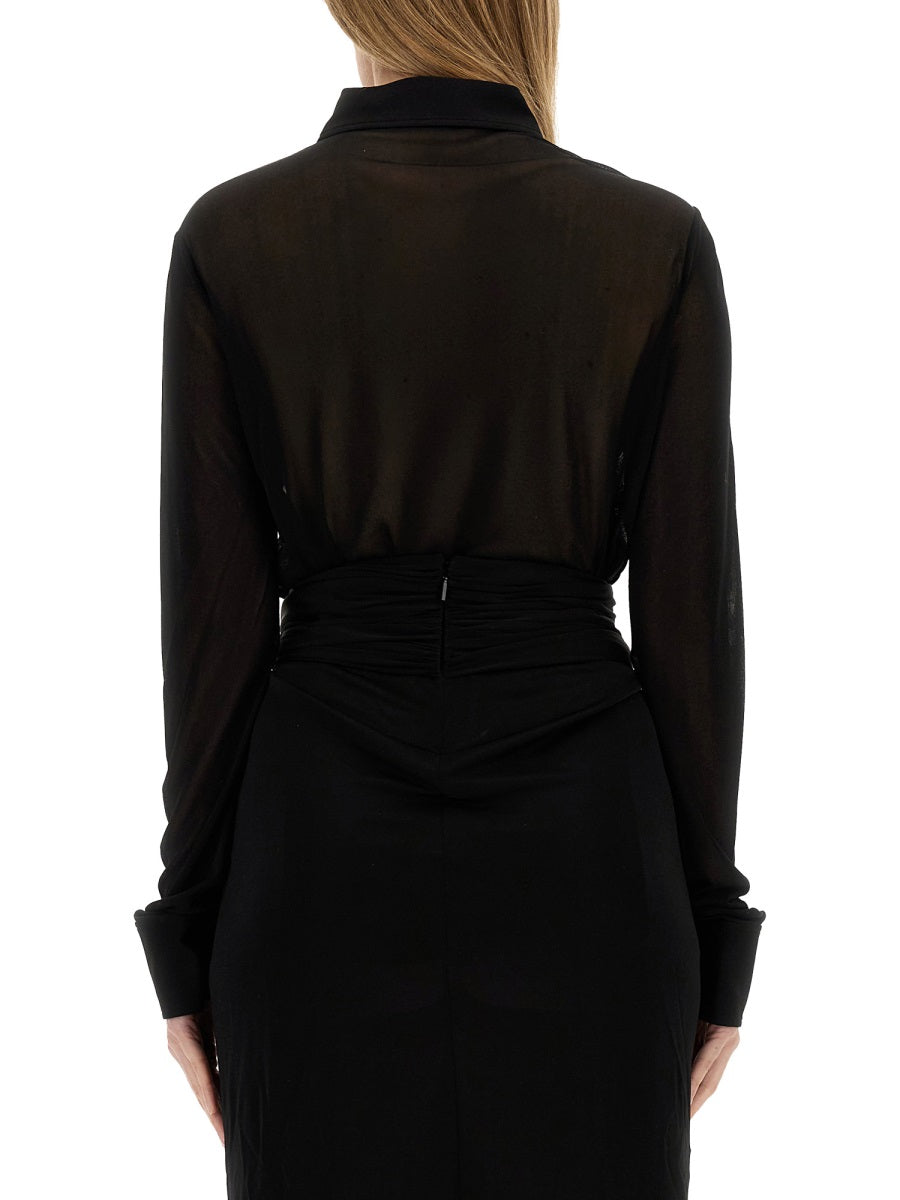 Saint Laurent Women Jersey Shirt SAINT LAURENT