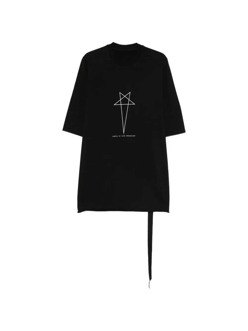 Rick Owens Drkshdw Men Star-Print Crew-Neck T-Shirt RICK OWENS