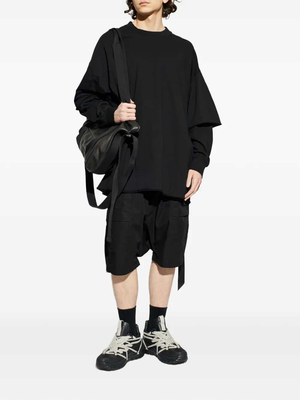 Rick Owens Drkshdw Men Layered T-Shirt RICK OWENS