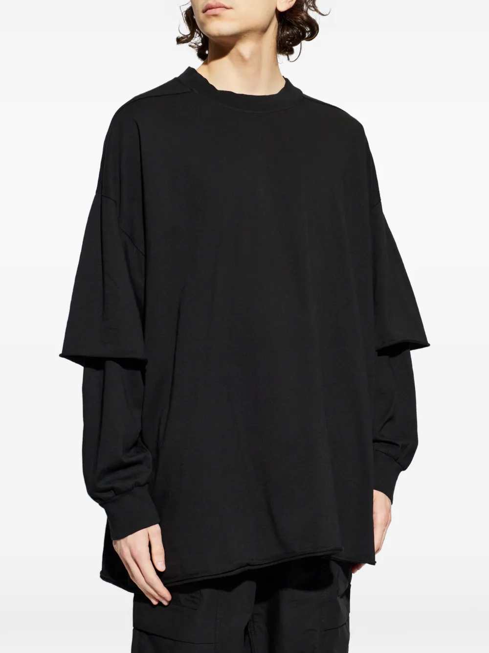 Rick Owens Drkshdw Men Layered T-Shirt RICK OWENS