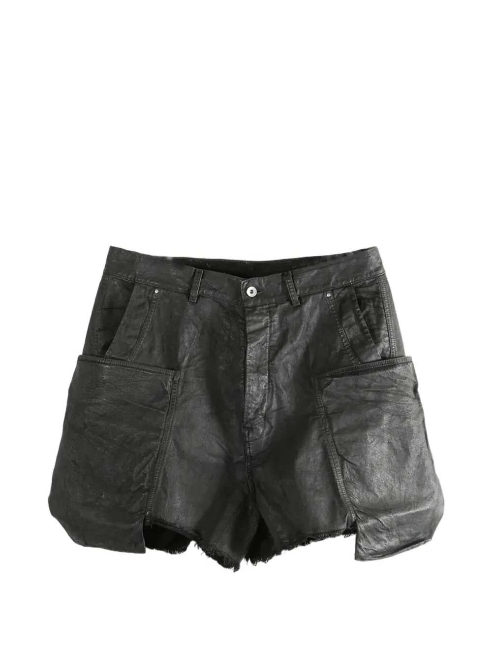 Rick Owens Drkshdw Men Cargo Shorts With Frayed Hem RICK OWENS