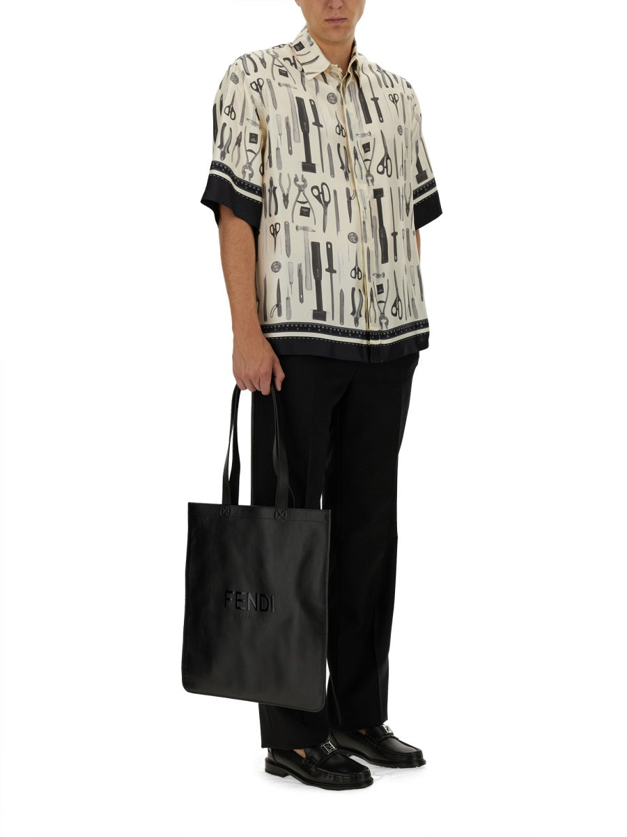 Fendi Men Wool Pants FENDI