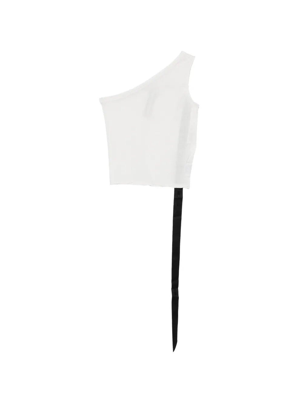 Rick Owens Drkshdw Women Ziggy One-Shoulder Top With Ribbon RICK OWENS