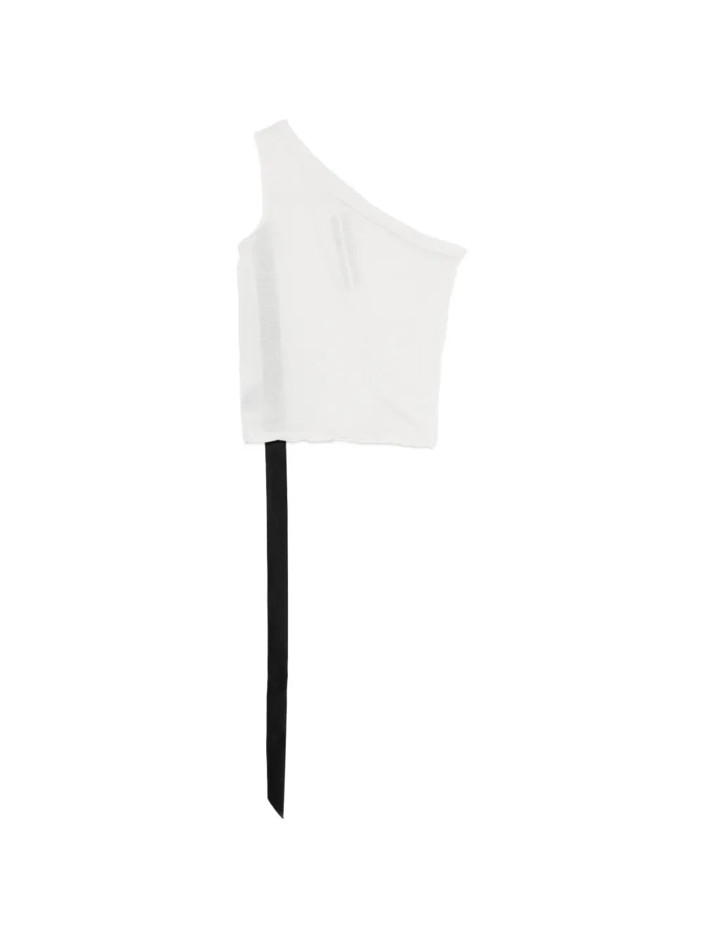 Rick Owens Drkshdw Women Ziggy One-Shoulder Top With Ribbon RICK OWENS