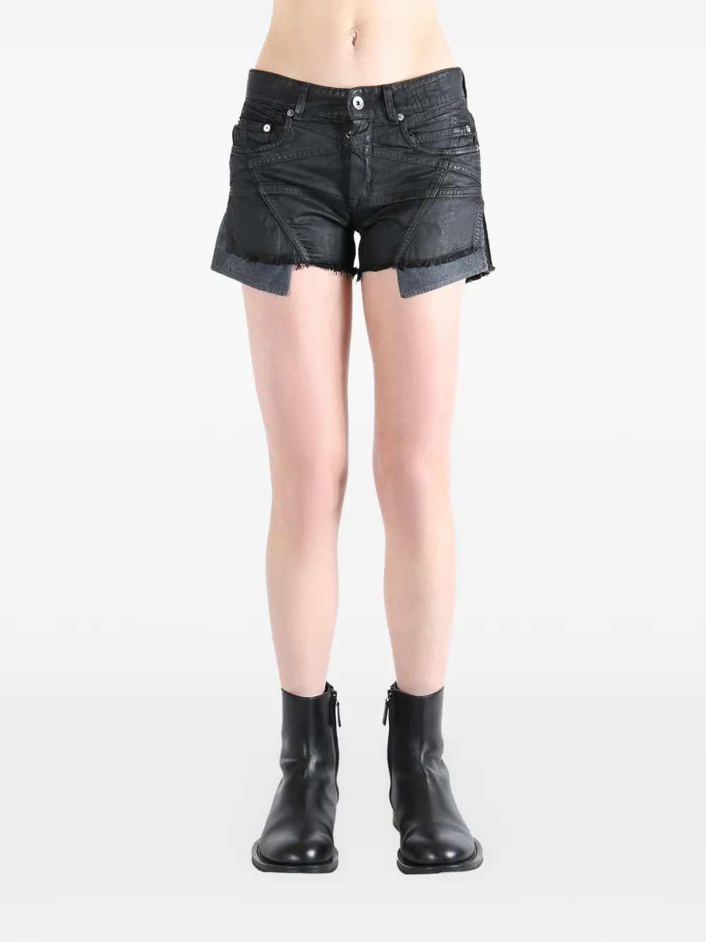Rick Owens Drkshdw Women Fringed Shorts RICK OWENS
