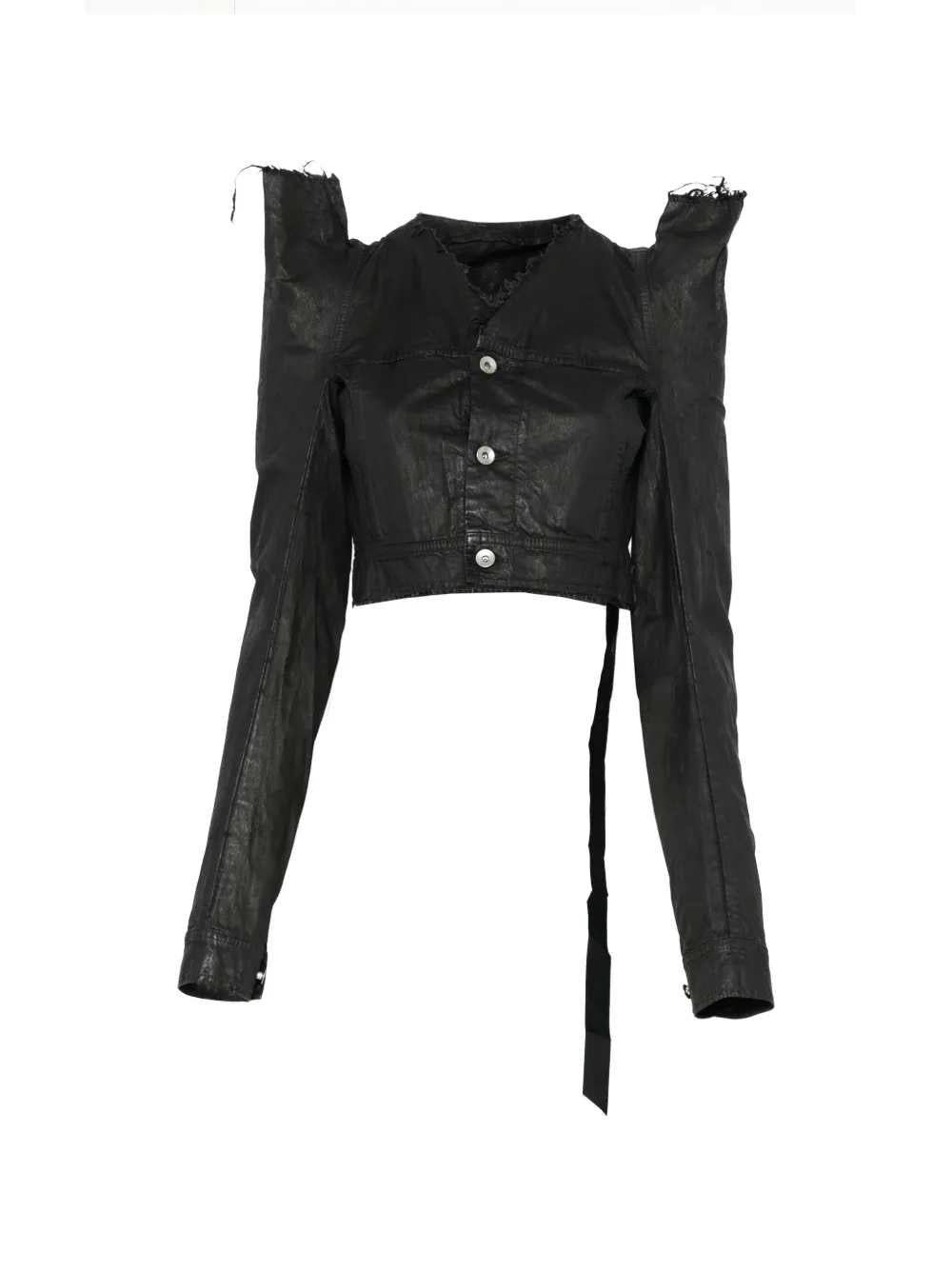 Rick Owens Drkshdw Women Fringed Jacket RICK OWENS