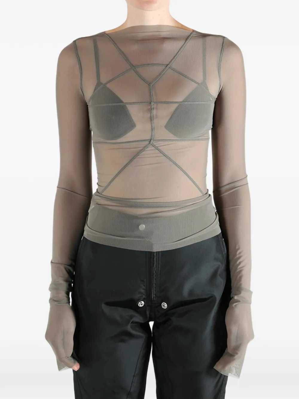 Rick Owens Women Semi-Sheer Top RICK OWENS