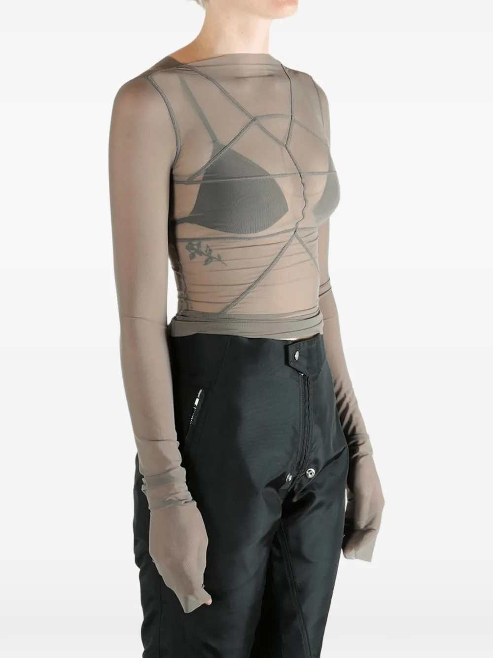 Rick Owens Women Semi-Sheer Top RICK OWENS