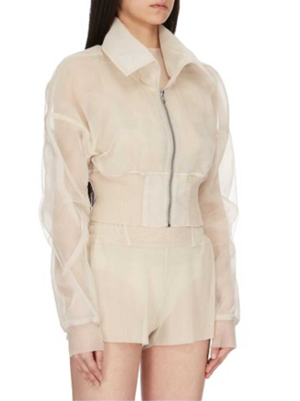 Rick Owens Women Short Jacket With Sheer Finish RICK OWENS