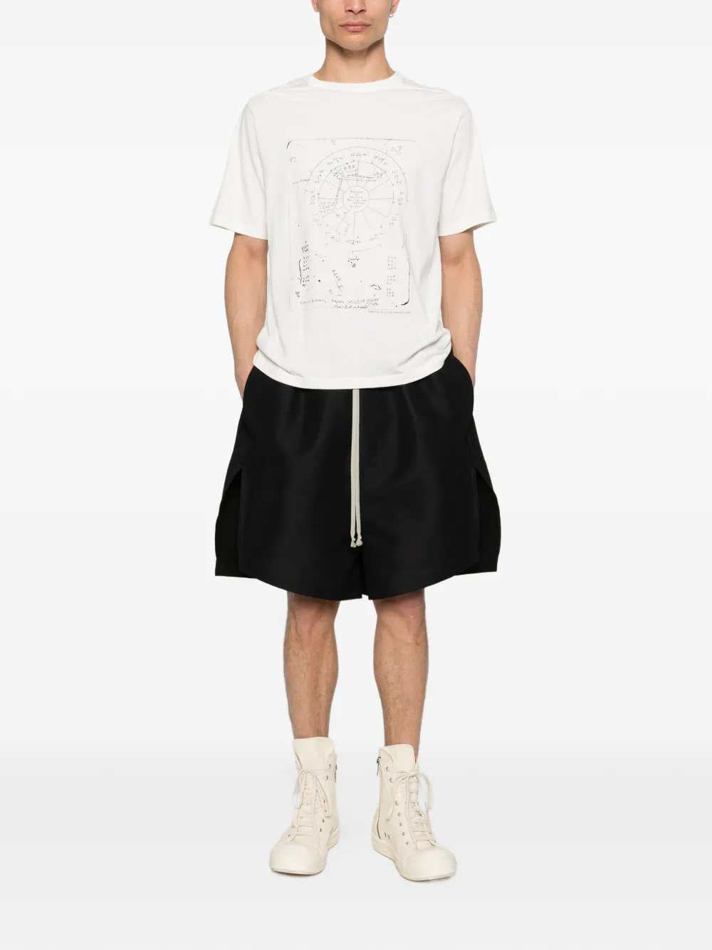 Rick Owens Men Drawstring Shorts RICK OWENS