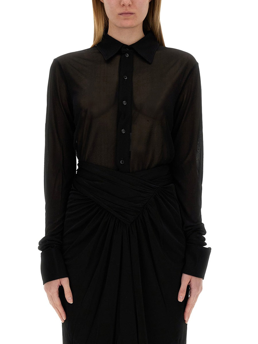 Saint Laurent Women Jersey Shirt SAINT LAURENT