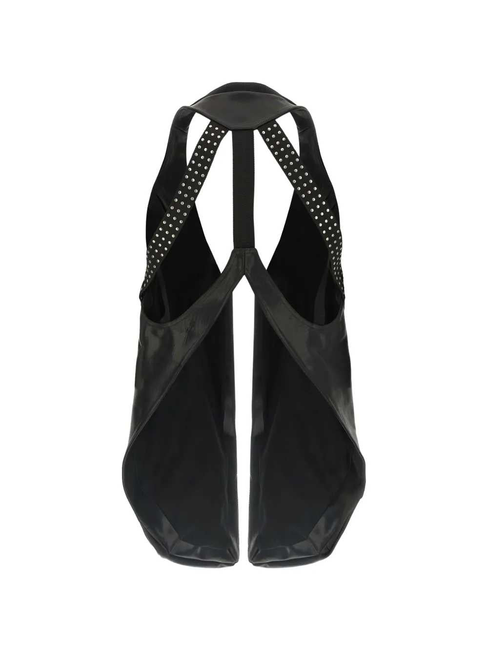 Rick Owens Men Temple Leather Vest RICK OWENS