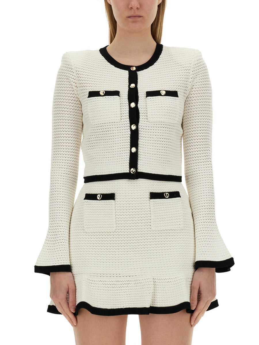 Self-Portrait Women Crochet Cardigan SELF-PORTRAIT