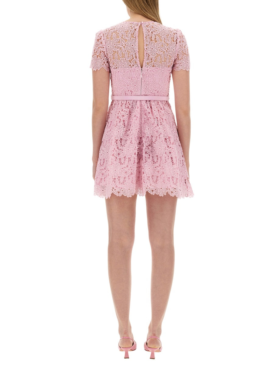 Self-Portrait Women Lace Mini Dress SELF-PORTRAIT