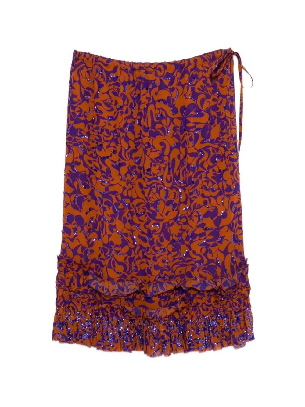 Dries Van Noten Women Skirt 00330-Scotts Emb 3006 W.W. Skirt DRIES VAN NOTEN