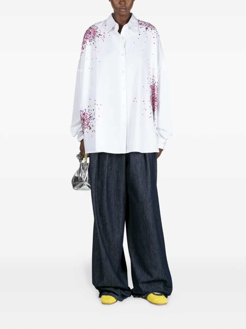 Dries Van Noten Women Shirt With Decoration DRIES VAN NOTEN