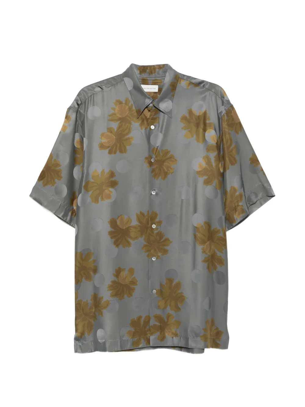 Dries Van Noten Men Floral Polka Dot Shirt DRIES VAN NOTEN