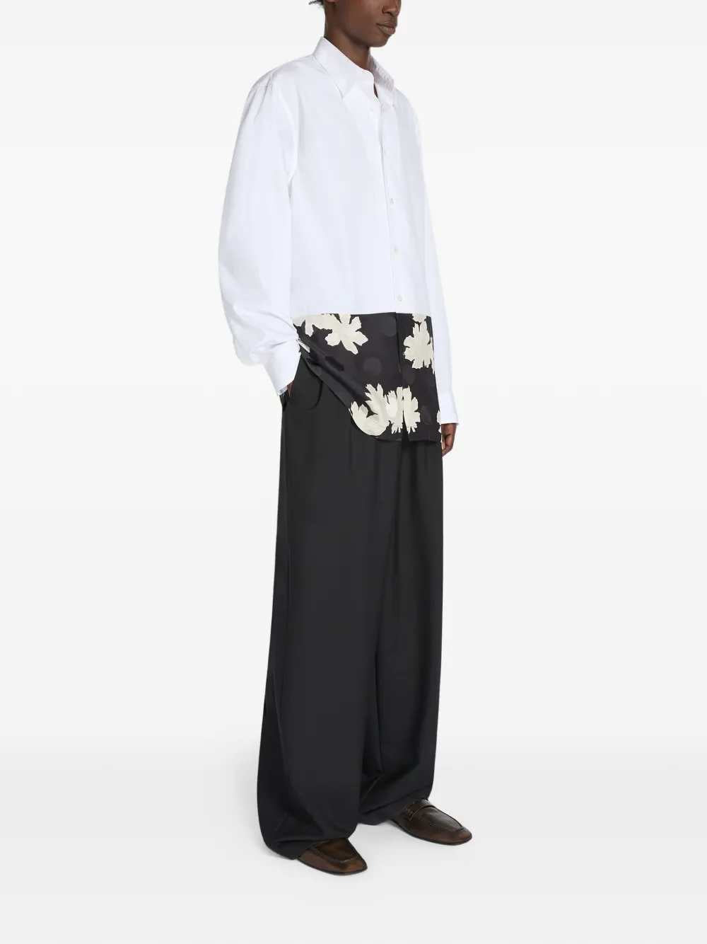 Dries Van Noten Men Shirt With Floral Detail DRIES VAN NOTEN