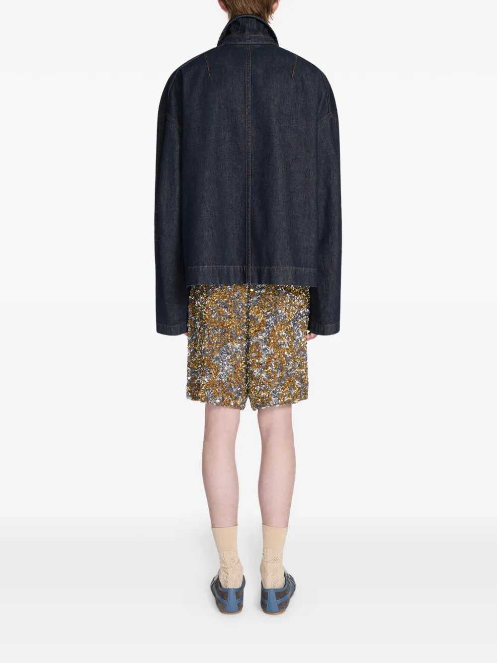 Dries Van Noten Men Sequined Shorts DRIES VAN NOTEN