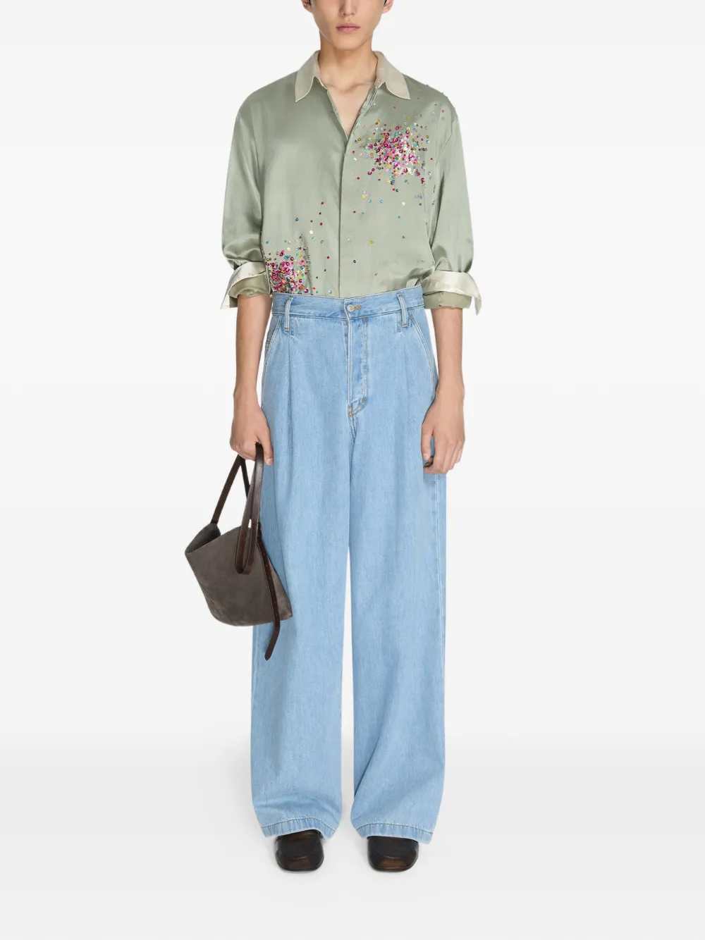 Dries Van Noten Men Pleated Jeans DRIES VAN NOTEN